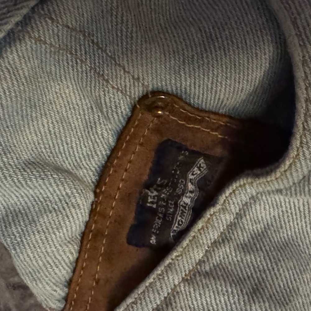 Levi's Light Blue Straight Leg Jeans